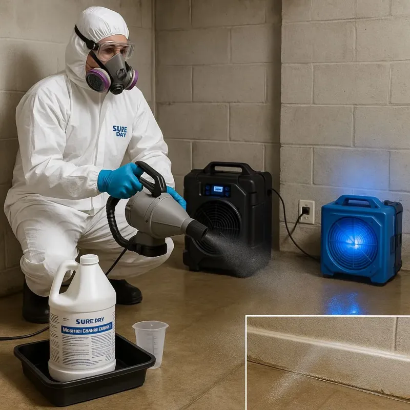 Sanitization and Odor Removal process in West Frankfort, IL