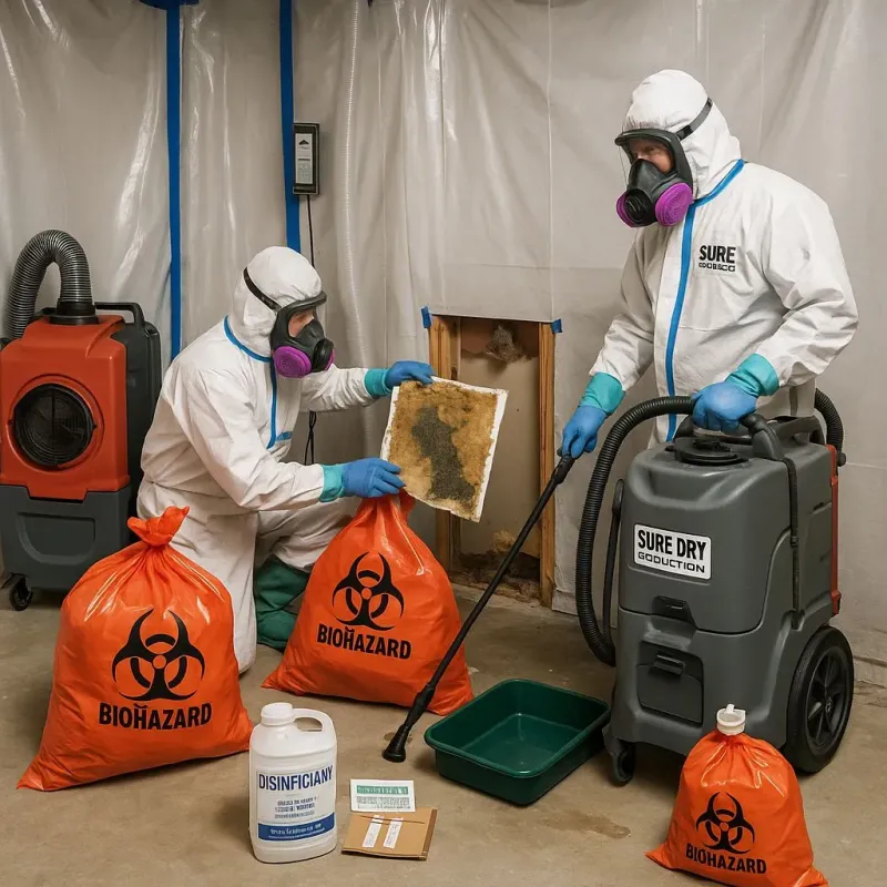 Contaminated Water Handling Protocols process in West Frankfort, IL