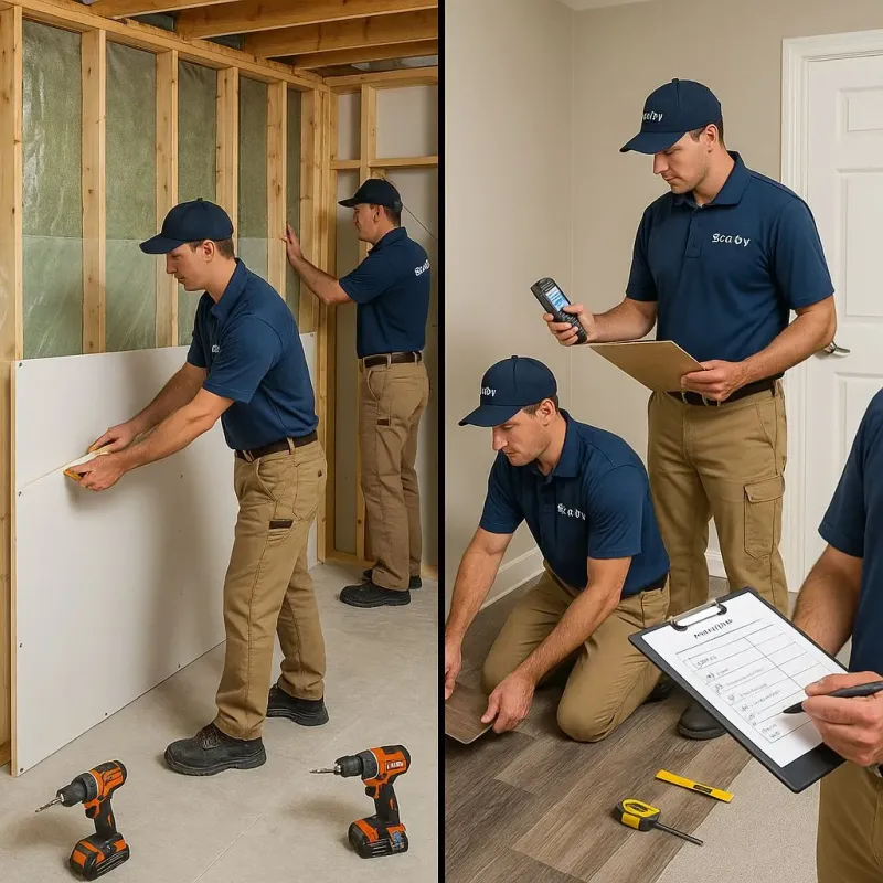 Repairs and Reconstruction process in West Frankfort, IL
