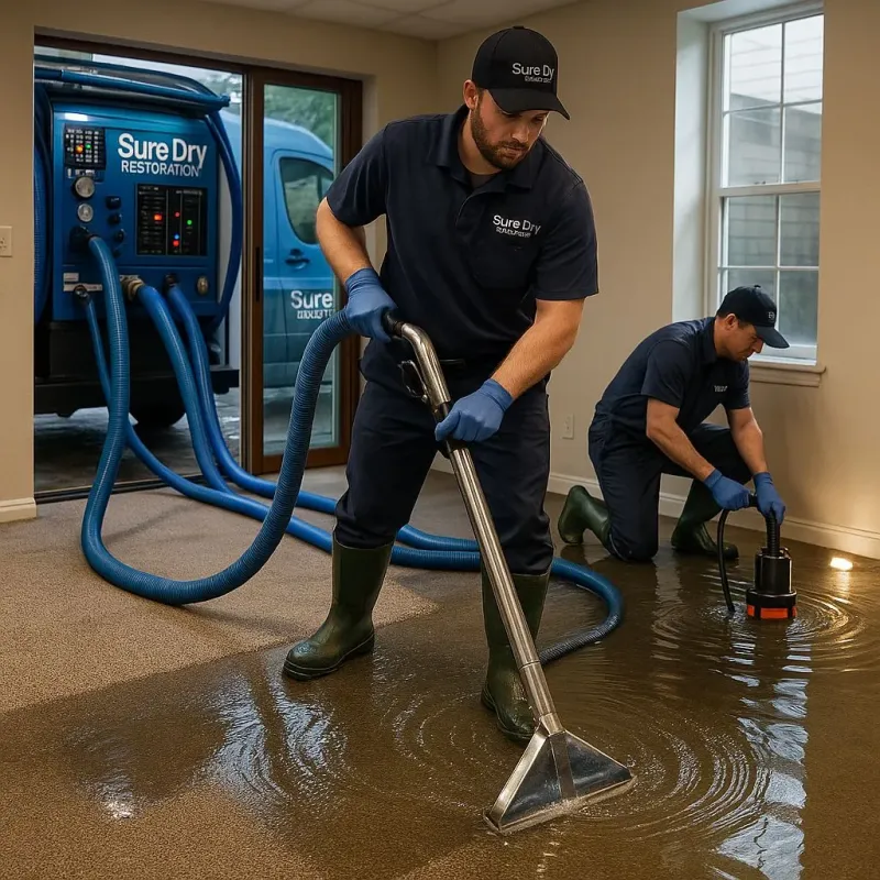 Water Extraction and Removal process in West Frankfort, IL